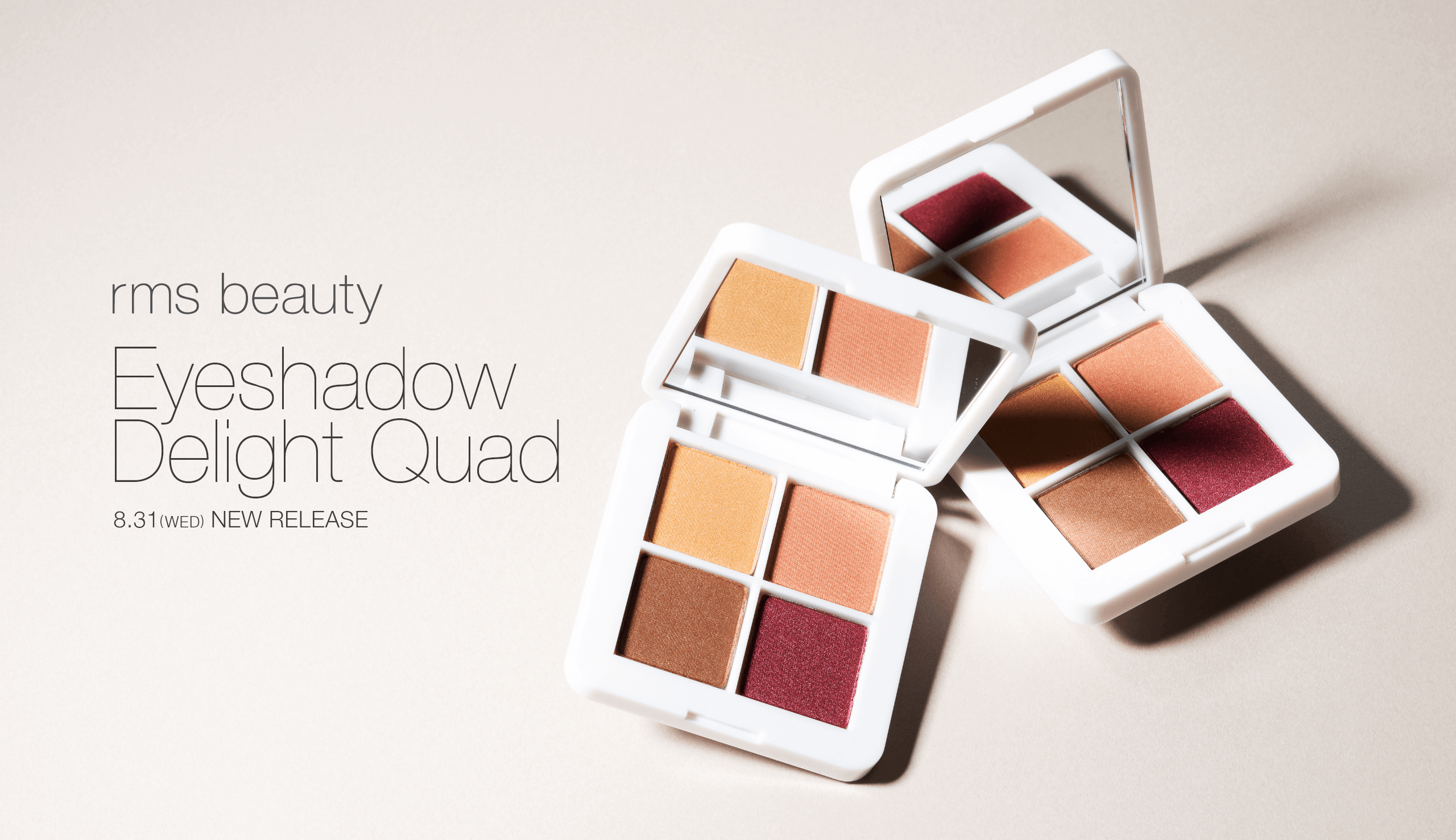 rms beauty Eyeshadow Delight Quad 8.31 (WED) NEW RELEASE