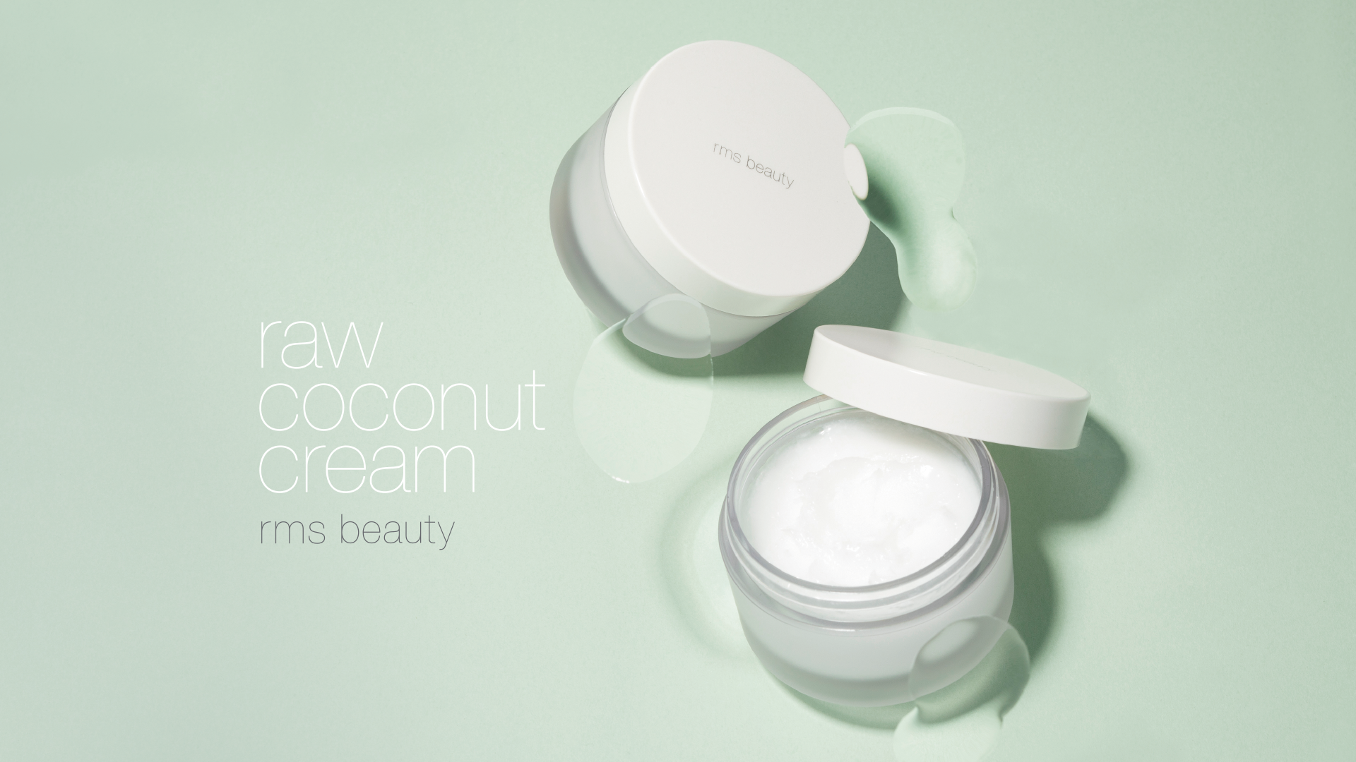RAW COCONUT CREAM Less is more skin care item rms beauty